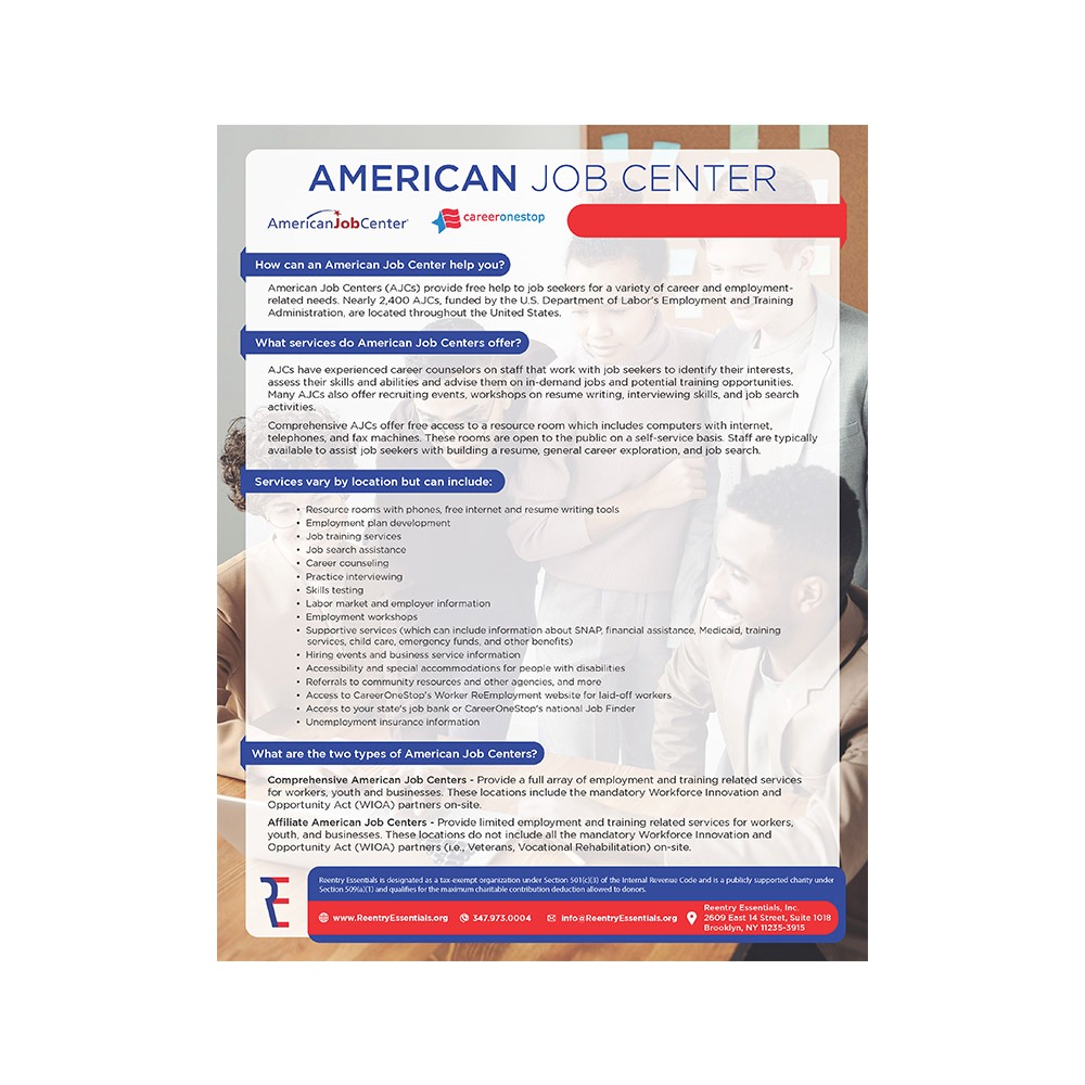 Texas American Job Centers (AJCs)
